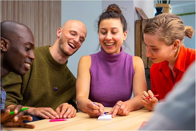 A Fake Artist Goes to New York - Japanese Social Deduction Party Game for 5-10 Players | Fun Drawing Game | Ages 8+