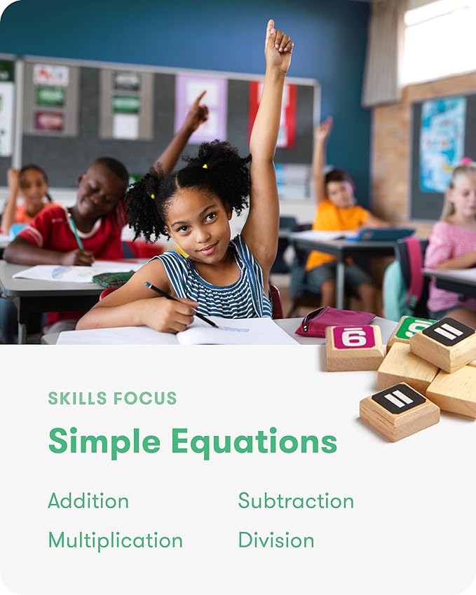 SimplyFun Sumology Math Game - One of The Most Fun Math Games for Kids Ages 8-12 - Practice Addition, Subtraction, Multiplication and Division - 2 or More Players or Play in Teams!