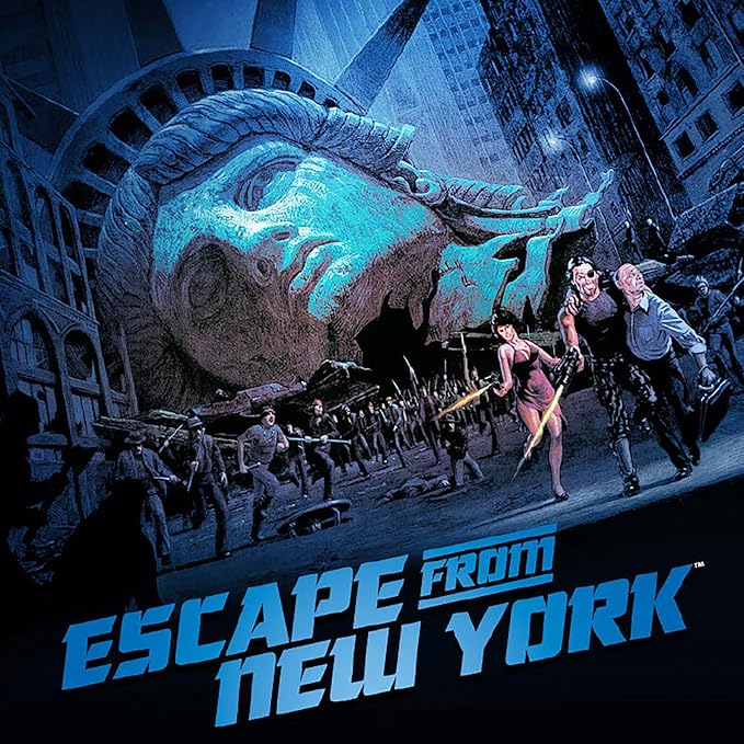 Pendragon Studios: Escape from New York: The Board Game - Hero Strategy Board Game Baed On The Movie, Ages 14+, 1-4 Players, 60 Min