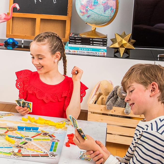 Ticket to Ride First Journey Board Game - Fun and Easy for Young Explorers! Train Strategy Game, Family Game for Kids & Adults, Ages 6+, 2-4 Players, 15-30 Min Playtime, Made by Days of Wonder