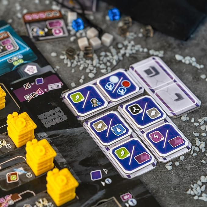 from The Moon | Detailed Moon Rover Miniatures - Heavy Strategy Board Game | Competitive Board Game | 14+ | 1 to 4 Players | 90 Minutes