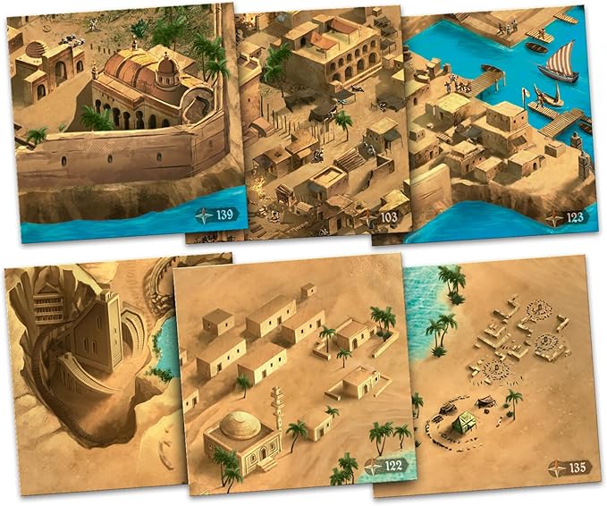 Destinies Sea of Sand Board Game Expansion - Immersive Storytelling and Adventure for Tabletop Enthusiasts, Ages 14+, 1-3 Players, 120-150 Minute Playtime, Made by Lucky Duck Games