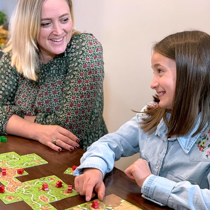 Carcassonne Board Game (BASE GAME) | Family Board Game | Board Game for Adults and Family | Strategy Board Game | Medieval Adventure Board Game | Ages 7 and up | 2-5 Players | Made by Z-Man Games
