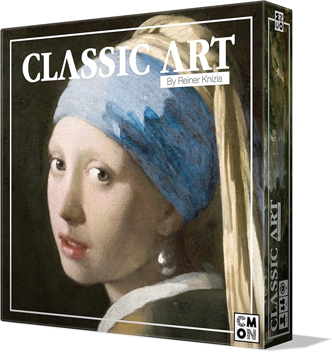 CMON Classic Art Board Game | Art Collection Strategy Game | A Competitive Game of Prediction | Great for Game Night with Adults | Ages 14+ | 2-5 Players | Average Playtime 30 Minutes | Made by CMON