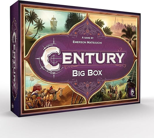 Century Big Box Board Game - Complete Trilogy Collection for Global Trading Adventures - Strategy Game for Kids and Adults, Ages 8+, 2-4 Players, 30-45 Min Playtime, Made by Plan B Games