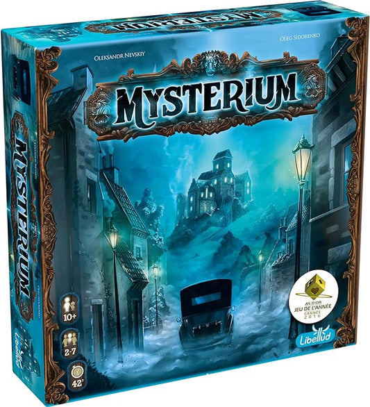 Mysterium Board Game (Base Game) | Mystery Board Game | Cooperative Game for Adults and Kids | Fun for Family Game Night | Ages 10 and up | 2-7 Players | Made by Libellud,Multi