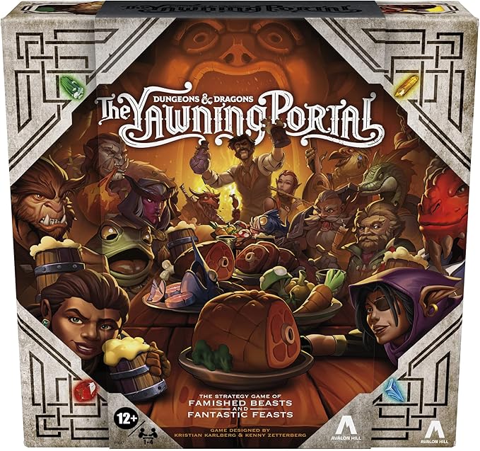 Dungeons & Dragons: The Yawning Portal Game, D&D Strategy Board Game for 1-4 Players, D&D Board Games for Ages 12 and Up, Family Games