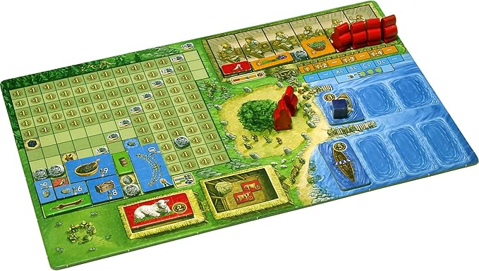 A Feast for Odin Board Game - Viking Saga of Wealth and Glory! Strategy Game, Family Game for Kids & Adults, Ages 14+, 1-4 Players, 30-120 Minute Playtime, Made by Feuerland