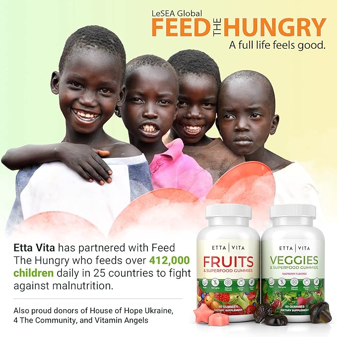 (120 Chews) Fruits and Veggies Supplement - Super Greens Gummies (9 Superfruits & 30 Veggies) Mushrooms, Fruit and Vegetable Vitamins, Non-GMO, Pectin-Based, Gluten-Free, No Capsules