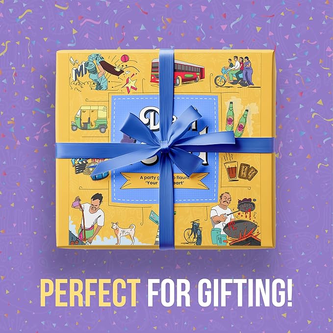 Desi Feud Board Game | Ultimate Survey Gameshow | Fun for Friends & Family | Great for House Party, Gifting & Road Trips | Easy to Play