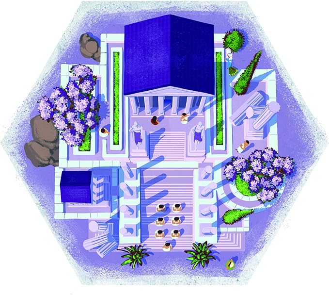 Akropolis | Strategy Game for Teens and Adults | Ages 8+ | 2 to 4 Players | 30 Minutes
