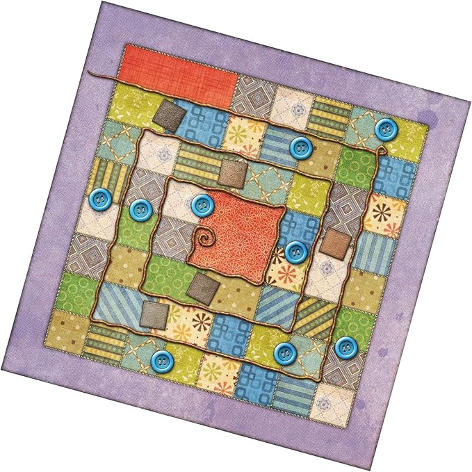 Patchwork Board Game - A Two-Player Quilting Strategy Game by Uwe Rosenberg! Interactive Puzzle Game for Kids & Adults, Ages 8+, 2 Players, 30 Minute Playtime, Made by Lookout Games