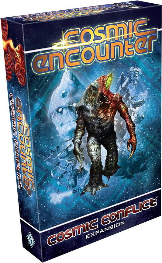 Cosmic Conflict Board Game EXPANSION - Classic Strategy Game of Intergalactic Conquest for Kids and Adults, Ages 14+, 3-6 Players, 1-2 Hour Playtime, Made by Fantasy Flight Games