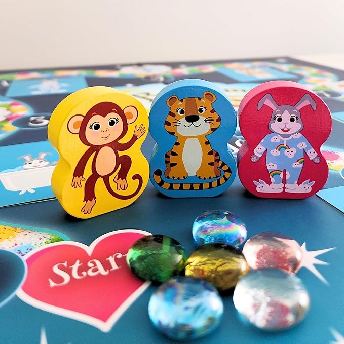 for Toddlers, Preschoolers & Parents, Ages 3-6, Sensory Processing, Emotion Recognition, Calming, Cooperative, Special Needs, Mindfulness, Soothing Tool, Playing Time 15-20 Minutes