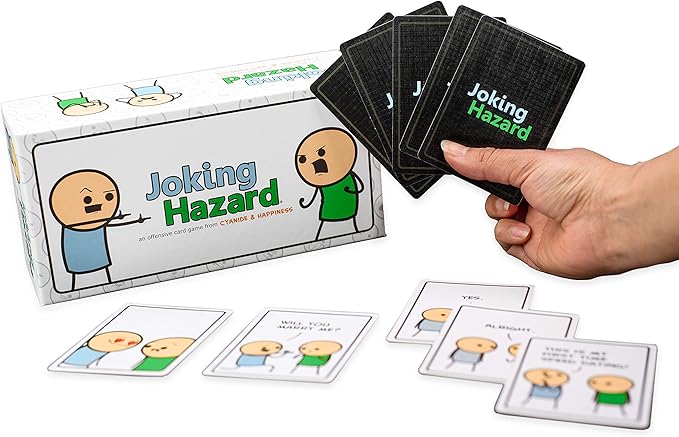 Joking Hazard by Cyanide & Happiness - a funny comic building party game for 3-10 players, great for game night