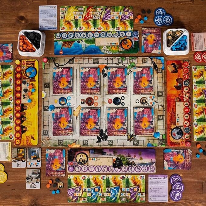 After Us Board Game by Pandasaurus Games - Evolutionary Strategy Game in a Post-Human World, Ages 13+, 1-6 Players, 40-60 Minute Playtime, Made by Pandasaurus Games