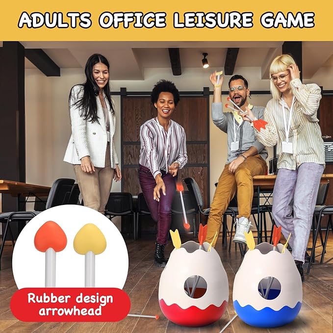 Arrows Toss Game Set for Kids and Adults Yard Toss Toy for Party Carnival Camping Outdoor Games & Indoor Throw Target Game for Family