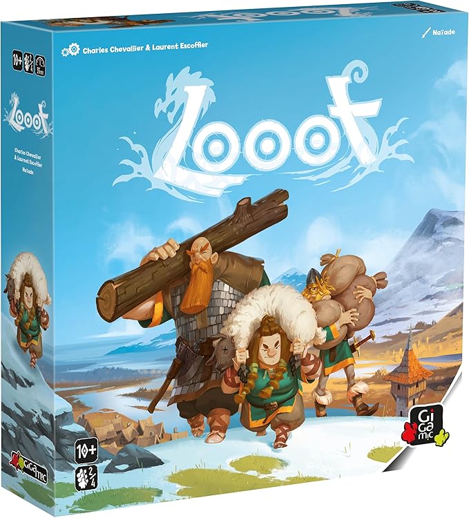 Looot - Pillage and Raid to Become Leader of The Vikings | Kenner Spiel Nominated for 2025 | Casual Strategy Game Night | Ages 10+ | 2 to 4 Players | 45 Minutes