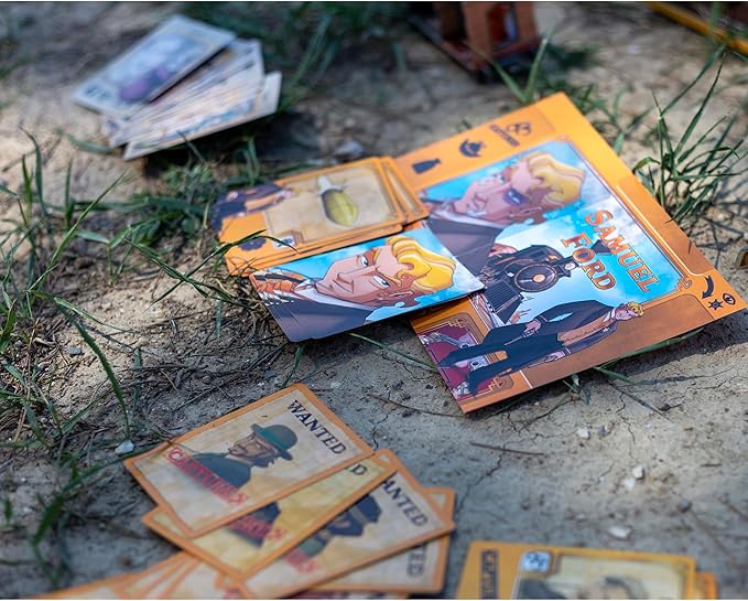 Colt Express Marshal and Prisoners Board Game EXPANSION - New Challenges Await! Wild West Adventure Game, Strategy Game for Kids & Adults, Ages 10+, 2-6 Players, 40 Minute Playtime, Made by Ludonaute