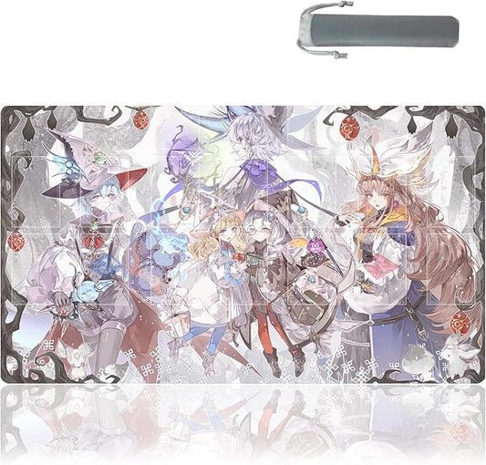 ygo playmat Gaming Competition Pad Mat Card Binder Deck 23.6x13.7in