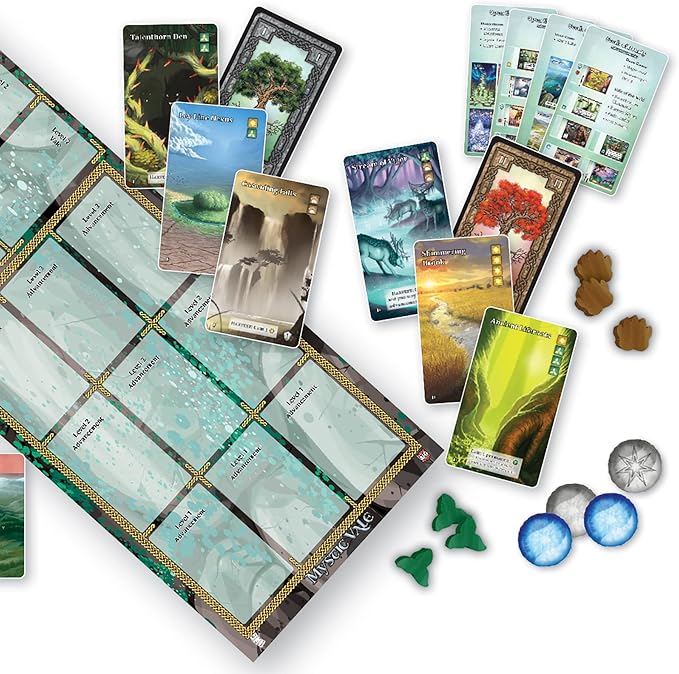 AEG Mystic Vale: Essential Edition | Fantasy Card-Crafting Game | Base Game + Vale of Magic, Vale of The Wild & Mana Storm | 2-4 Players | Ages 14+
