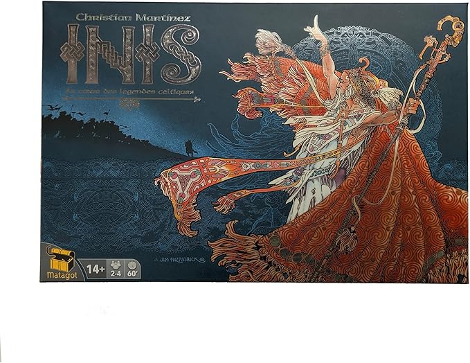 Inis Board Game | Strategy Game Based on Celtic Mythology | Area Majority and Card Drafting Game for Adults and Teens | Ages 14+ | 2-4 Players | Average Playtime 60 Minutes | Made by Matagot