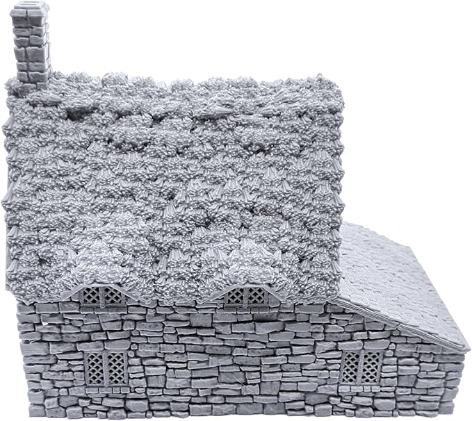 EnderToys Crow Cottage by Printable Scenery, 3D Printed Tabletop RPG Scenery and Wargame Terrain 28mm Miniatures