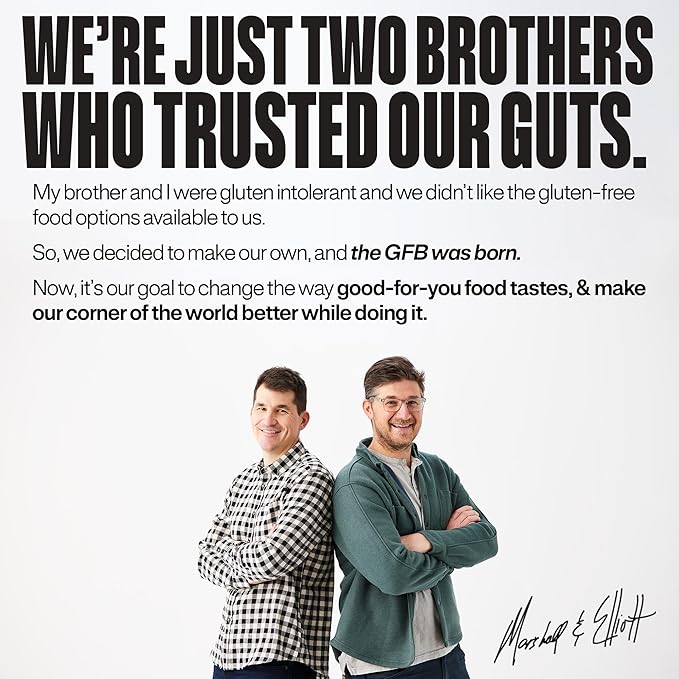 The Gluten Free Brothers Dark Chocolate Peanut Butter Bites - Gluten Free Protein Balls – Non GMO, Soy Free, Vegan – Snack Size Plant Based Protein Energy Balls, 4 oz (6 Count)