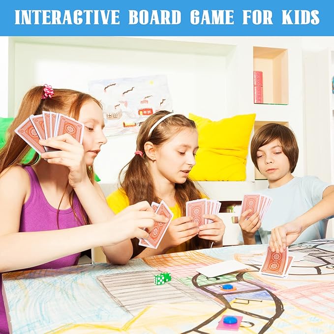 Zubebe 12 Pack Playing Cards Jumbo Index Large Print Deck of Cards Bulk in Vibrant Colors Poker Size, Standard Playing Poker Decks for Kids Adults Activities Party Supplies Canasta Games