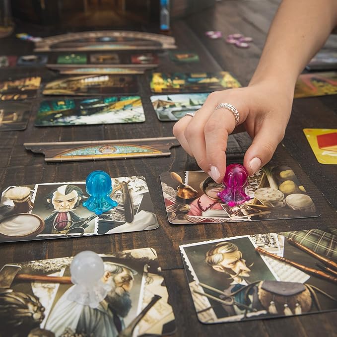 Mysterium Board Game (Base Game) | Mystery Board Game | Cooperative Game for Adults and Kids | Fun for Family Game Night | Ages 10 and up | 2-7 Players | Made by Libellud,Multi