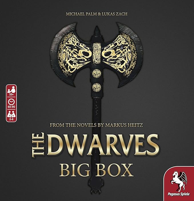 The Dwarves: Big Box - Board Game by Pegasus Spiele 2-6 Players – Board Games for Family – 60-90 Minutes of Gameplay – Games for Family Game Night – Kids and Adults Ages 10+ - English Version