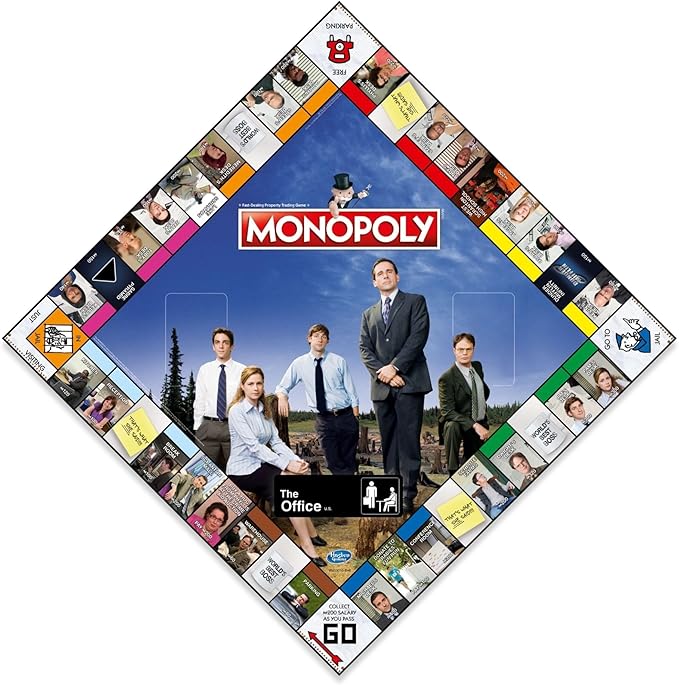 Winning Moves The Office Monopoly Board Game, 2-6 Players, Ages 14+