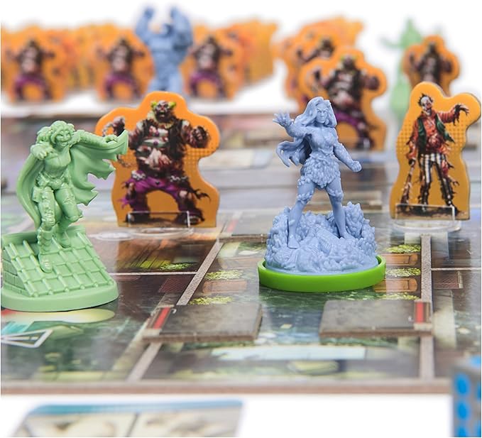 Spin Master Games, DCeased: Gotham City Outbreak, Part of The Zombicide Collection, Collectible DC Comics Miniatures, Strategy Board Game, for Adults & Teens, 1-4 Players, for Ages 14 & Up