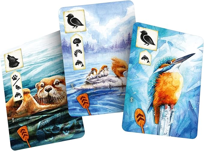 Meadow Downstream Board Game EXPANSION | Strategy Adventure Nature Fun Family for Adults and Kids Ages 10+ 1-4 Players Avg. Playtime 60-90 Minutes Made by Rebel,(REBMEAD3)