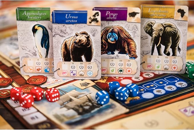 Holy Grail Games | Encyclopedia | Strategy Board Game | Dice and Worker Placement | 1 to 4 Players | 25+ Minutes | Ages 14+