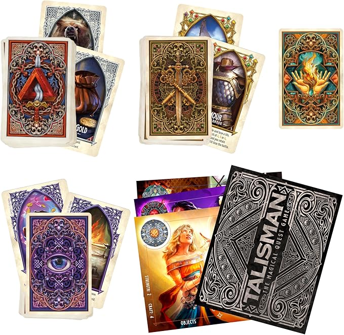 Avalon Hill Talisman: The Magical Quest Board Game, 5th Edition | Fantasy Tabletop Adventure Games | Ages 12 and Up | 2 to 6 Players | Roleplaying Strategy Games