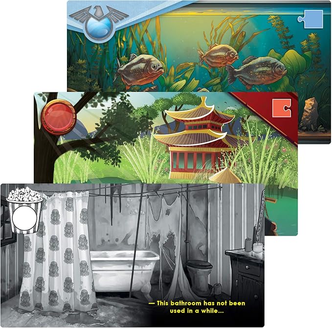 UNLOCK! Epic Adventures Card Game - Escape Room-Inspired Cooperative Adventure, Fun Family Game for Kids and Adults, Ages 10+, 1-6 Players, 1 Hour Playtime, Made by Space Cowboys