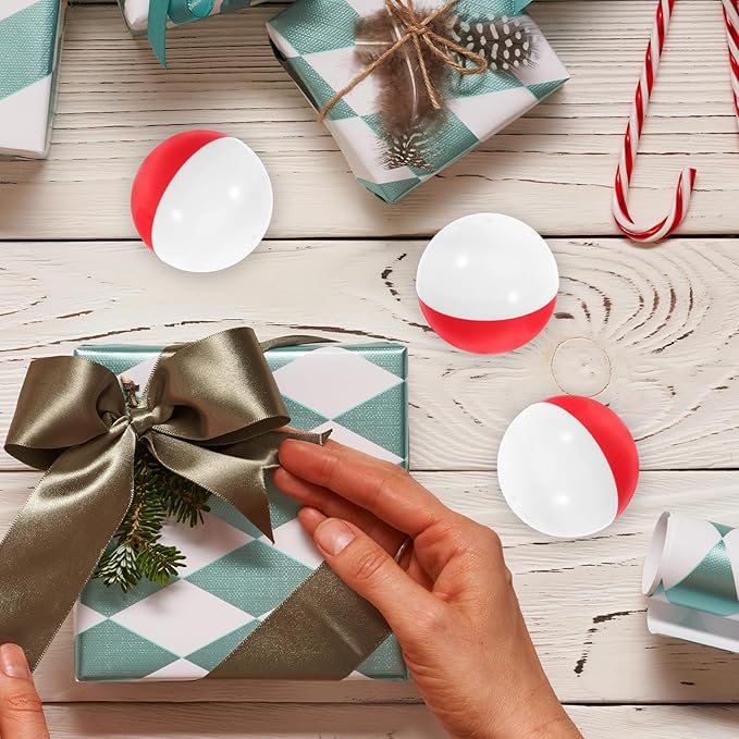 SAFIGLE 50 Pcs Refillable Candy Storage Capsules - Multi-Purpose Twisted Balls for Gifts and Party Favors Plastic Capsules Round Capsules Ball Empty Twisting Balls Gumball Machines