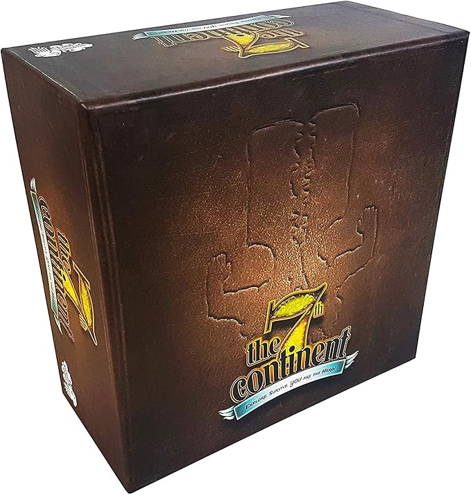 The 7th Continent Classic Edition - Core Box - English Version - Boardgame - Cooperative - 1 to 4 Players - Adventure - Exploration - Survival