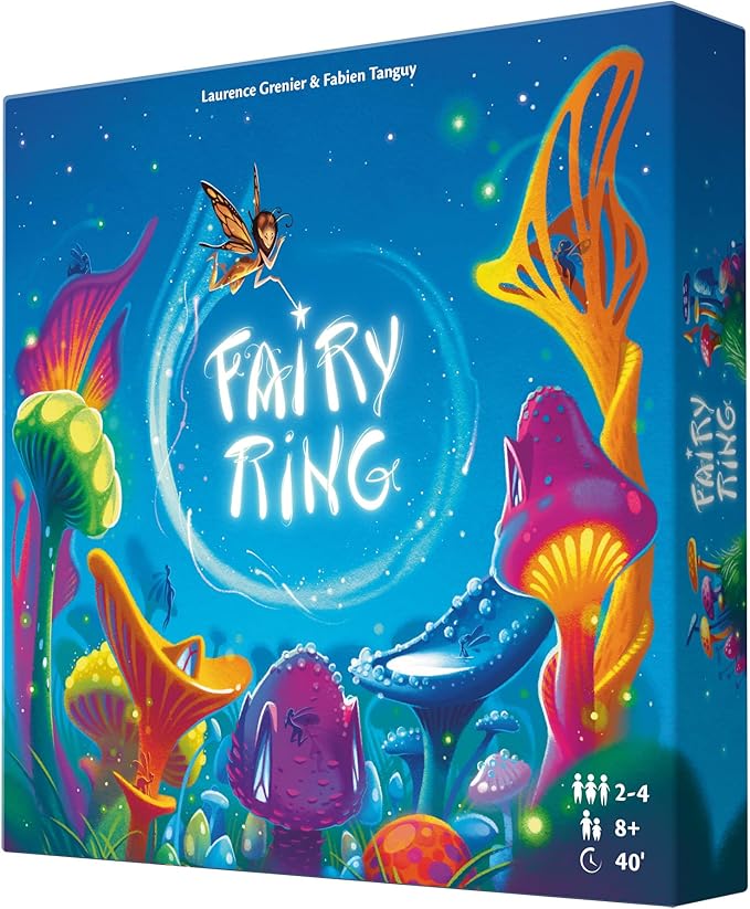 Fairy Ring Board Game - Enchanting Drafting & Movement Strategy Game, Immersive Fairy Village Building Game for Kids & Adults, Ages 8+, 2-4 Players, 40 Min Playtime, Made by Repos Production