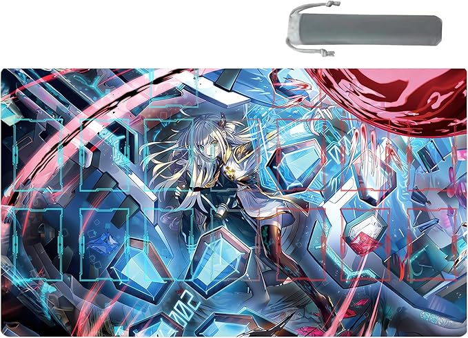 ygo playmat Gaming Competition Pad Mat Card Binder Deck 23.6x13.7in