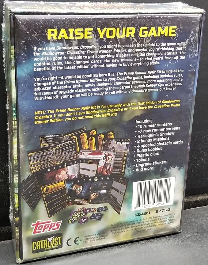 Catalyst Game Labs Shadowrun: Crossfire: Prime Runner Refit Kit
