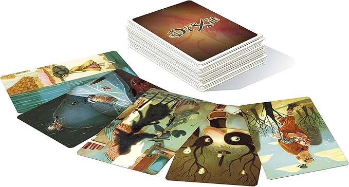 Dixit Origins Board Game EXPANSION - Unleash Imagination with 84 New Enigmatic Cards! Creative Storytelling Game, Family Game for Kids & Adults, Ages 8+, 3-6 Players, 30 Min Playtime, Made by Libellud