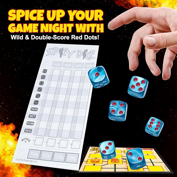 4-Fun Pack: The Ultimate Family Game for Parties, Game Nights, and Tabletop Fun – A Roll-and-Write Dice Game Full of Strategy, Excitement, and Endless Replayability!
