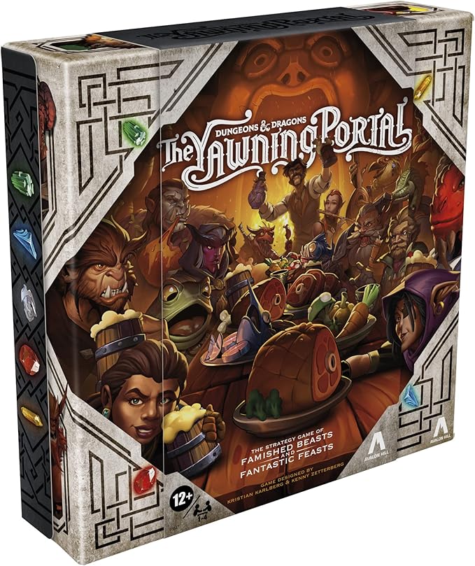 Dungeons & Dragons: The Yawning Portal Game, D&D Strategy Board Game for 1-4 Players, D&D Board Games for Ages 12 and Up, Family Games