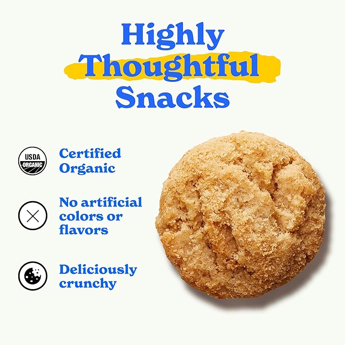 MadeGood Vanilla Crunchy Cookies (6 Boxes, 7oz Each) Organic and Gluten Free