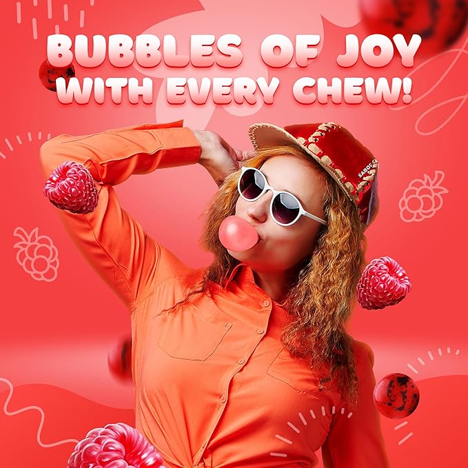 Gumballs for Gumball Machine - Berry Mix 1 Inch Bubble Gum Balls Bulk - Gumball Machine Refills - Chewing Gum - 2.4 LB - 136 pcs King Gumballs Bulk