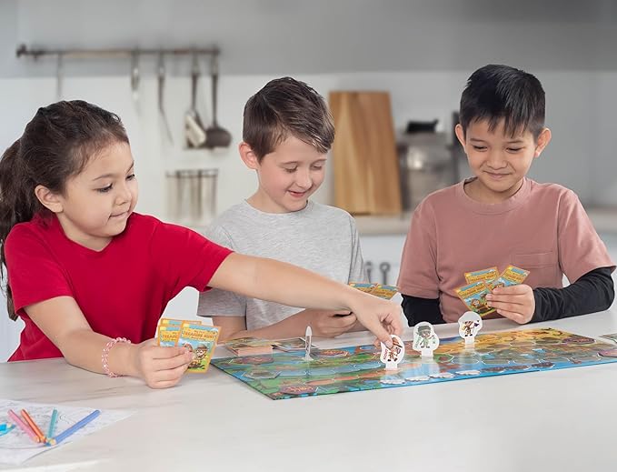 Jumping High Fives My First Treasure Hunt Board Game - Cooperative Island Explorer Game for Kids Ages 4 and Up, an Exciting Buried Treasure Adventure Perfect for Family Time