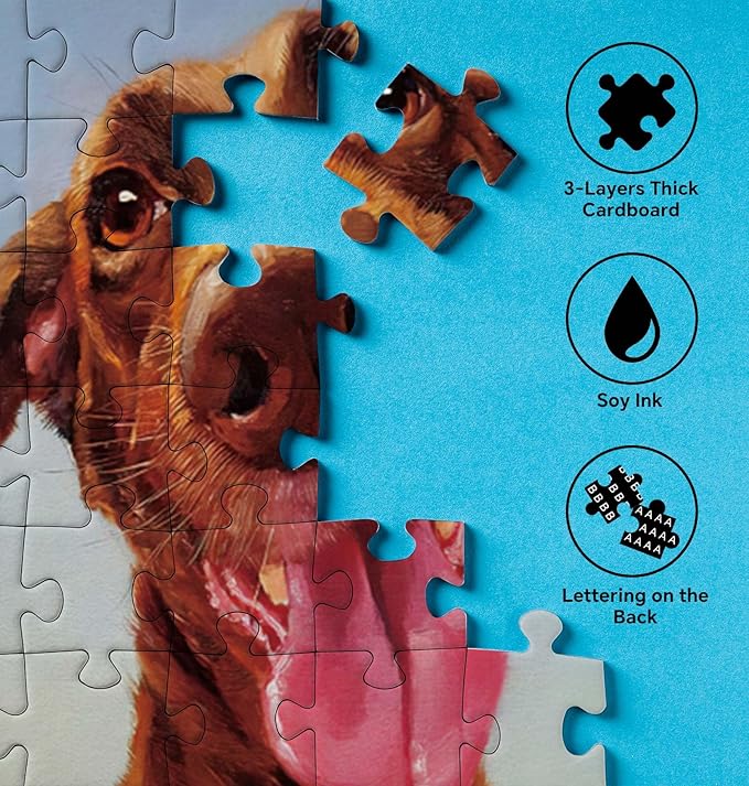 1000 Piece Jigsaw Puzzle for Adults (Dog Nose, 27.5 * 19.7 in)