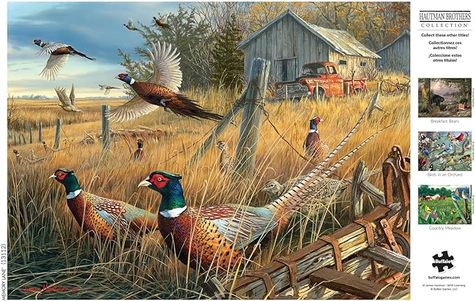 Buffalo Games - Jim Hautman - Memory Lane - 1000 Piece Jigsaw Puzzle for Adults -Challenging Puzzle Perfect for Game Nights - Finished Size is 26.75 x 19.75